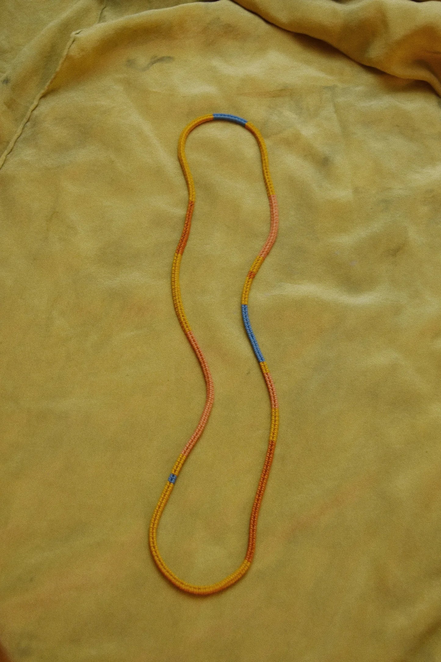 Woven Necklace- Dandelion