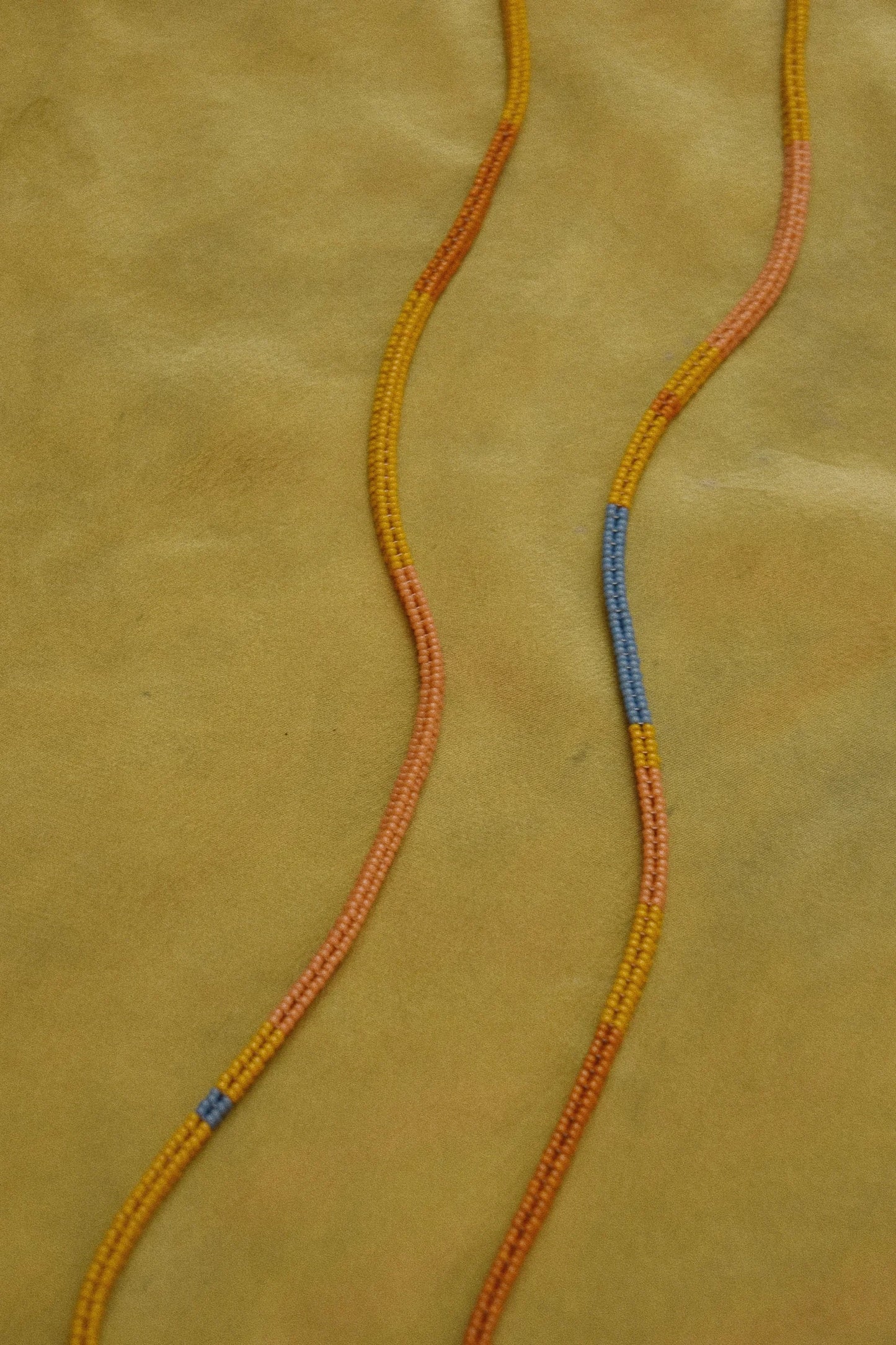 Woven Necklace- Dandelion