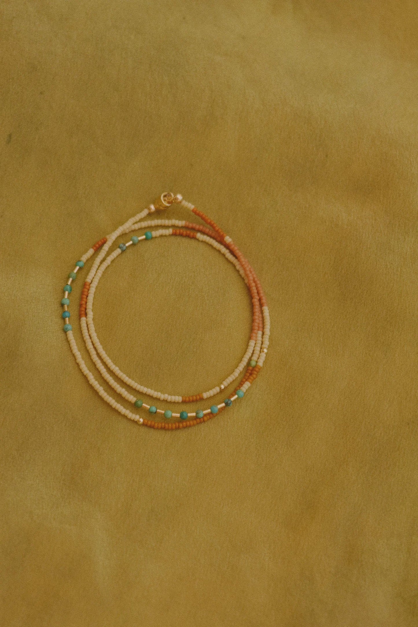 Wrap Bracelet- Earth with Turquoise