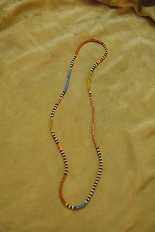 Woven Necklace- Stripes