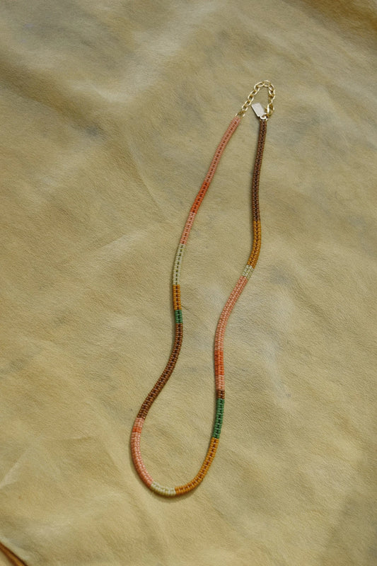 Woven Necklace- Autumn